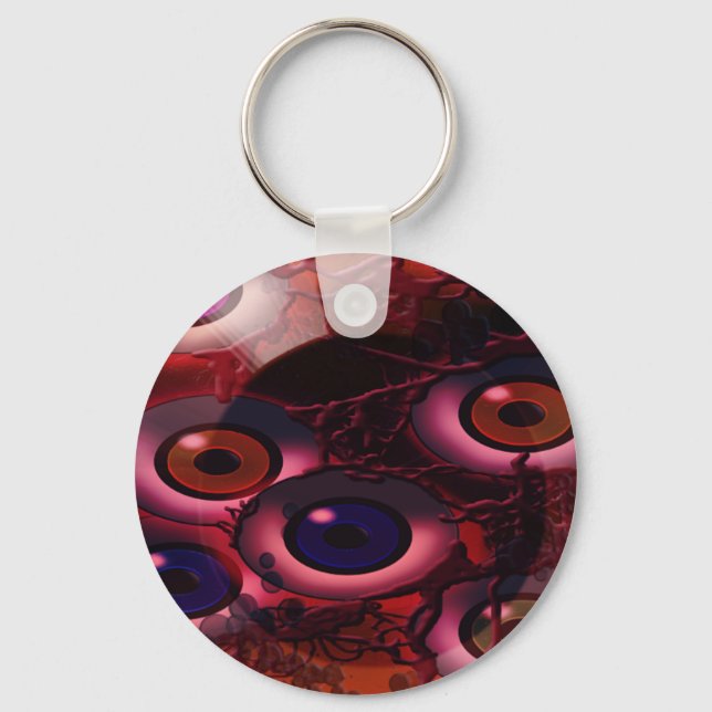 floating eyeballz key ring (Front)
