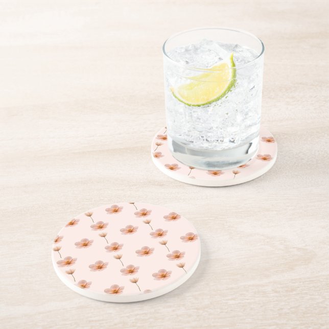 floating flower melody coaster (Side)