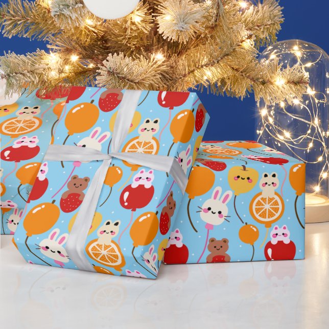 Floating Fruit (PLEASE READ BELOW) Wrapping Paper (Holidays)