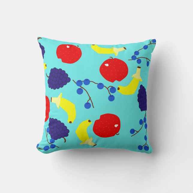 Floating Fruits Pillow (Front)