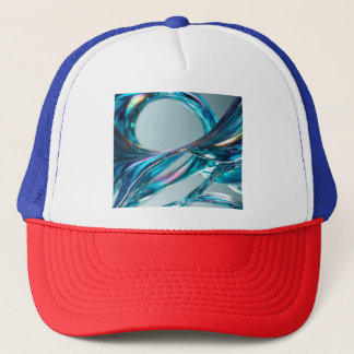 Floating Glass Water Trucker Hat
