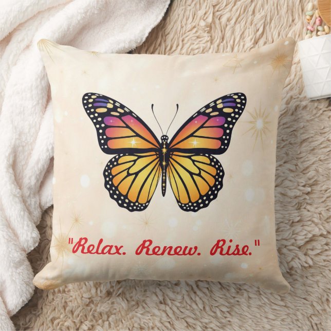 "Floating Golden Beauty" Cushion (Blanket)