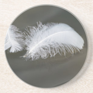 Floating Goose Feathers Coaster