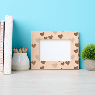 Floating Hearts Etched Frames