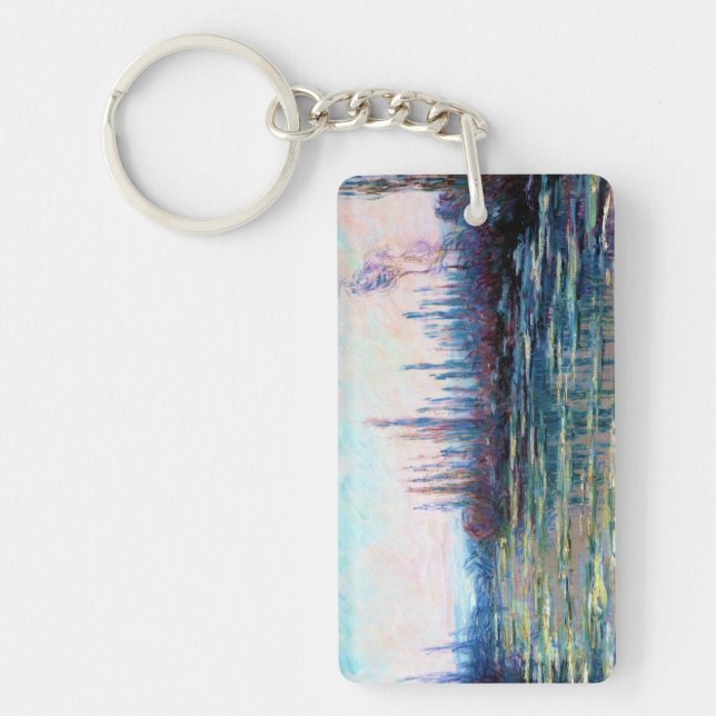 Floating Ice, 1882 Claude Monet Key Ring (Front)