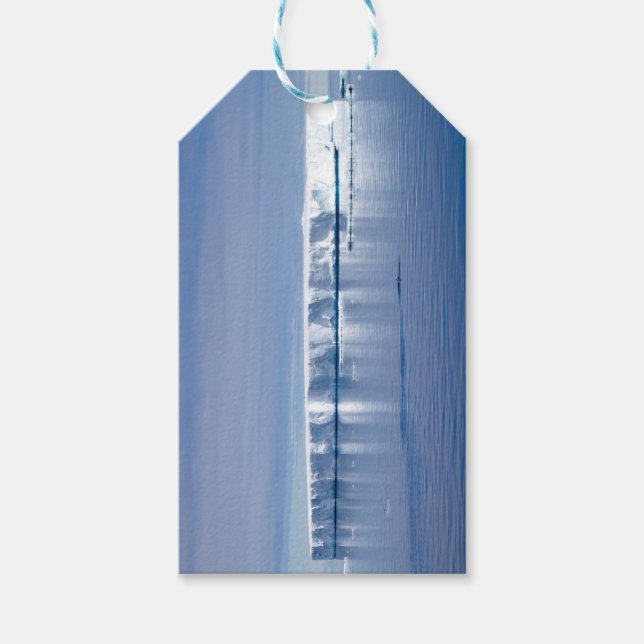 Floating iceberg gift tags (Front)