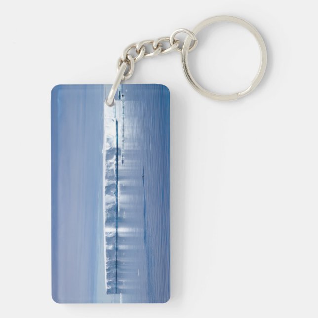 Floating iceberg key ring (Back)