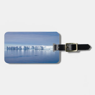 Floating iceberg luggage tag