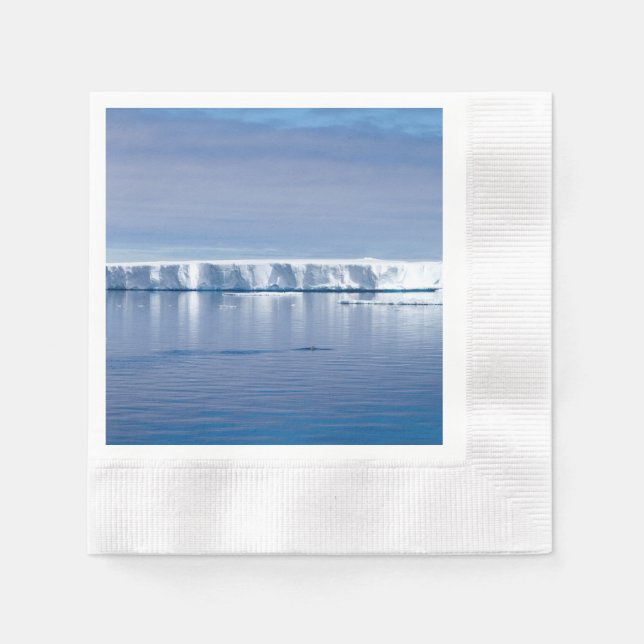 Floating iceberg napkin (Front)