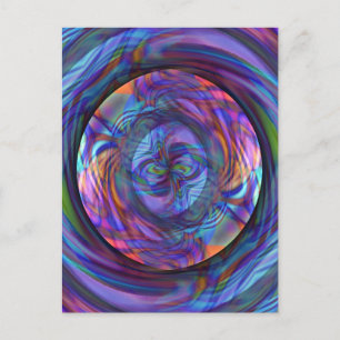 Floating in a Pool of Thought Postcard