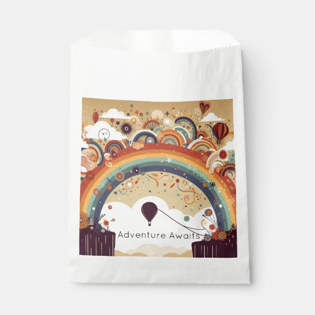 Floating into the Horizon Favour Bag (Front)