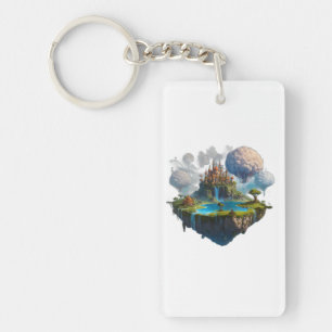 floating island key ring
