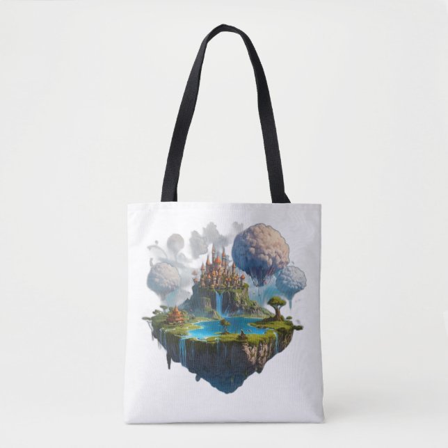 floating island tote bag (Front)