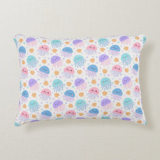 Floating Jellyfish Friends  Decorative Cushion