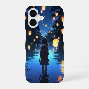 Floating Lantern Festival iPhone 16 Case