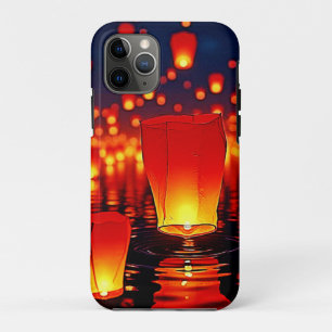 Floating Lanterns of Hope Design iPhone 11 Pro Case