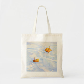 Floating Leaves Tote Bag