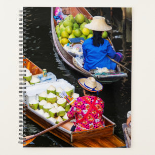 Floating Market in Bangkok Planner