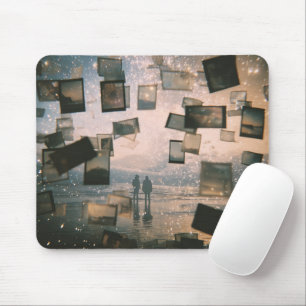 Floating Memories by the Sea Mouse Pad