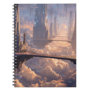 Floating Metropolis in the Clouds Notebook