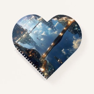 Floating Metropolis in the Sky Notebook