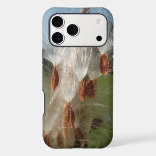 Floating Milkweed Seeds Ethereal Nature Graphic