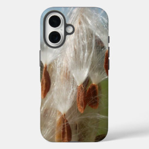 Floating Milkweed Seeds   Ethereal Nature Graphic  iPhone 16 Case