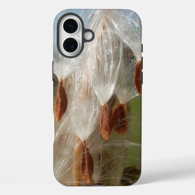 Floating Milkweed Seeds | Ethereal Nature Graphic  Case-Mate iPhone Case (Back)