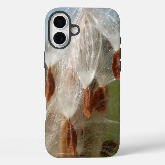 Floating Milkweed Seeds | Ethereal Nature Graphic  Case-Mate iPhone Case (Back)