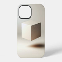 Floating Minimalist Cube Art - Modern Wood and Fab