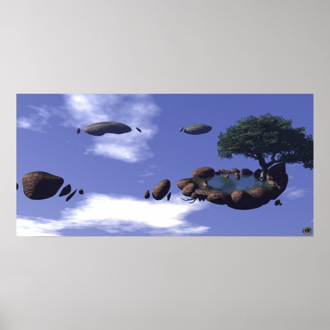 Floating Oasis Poster (Front)