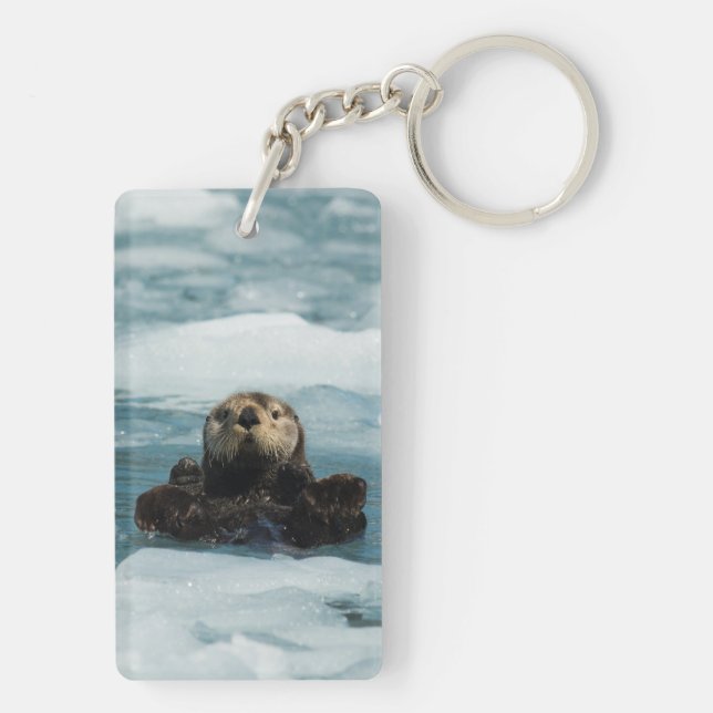 Floating Otter Key Ring (Back)