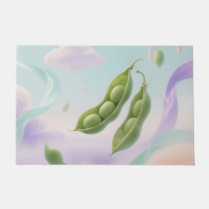 Floating Pea Pods Dreamy Doormat