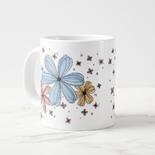Floating Petals – Full Colour Mug