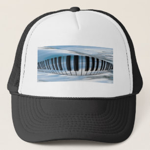 Floating Piano Keys Trucker Hat