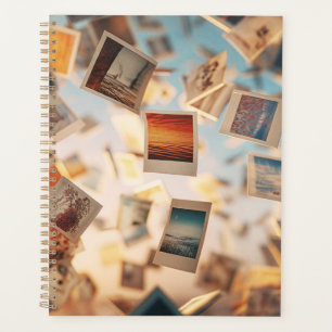 Floating Polaroid Memories Planner