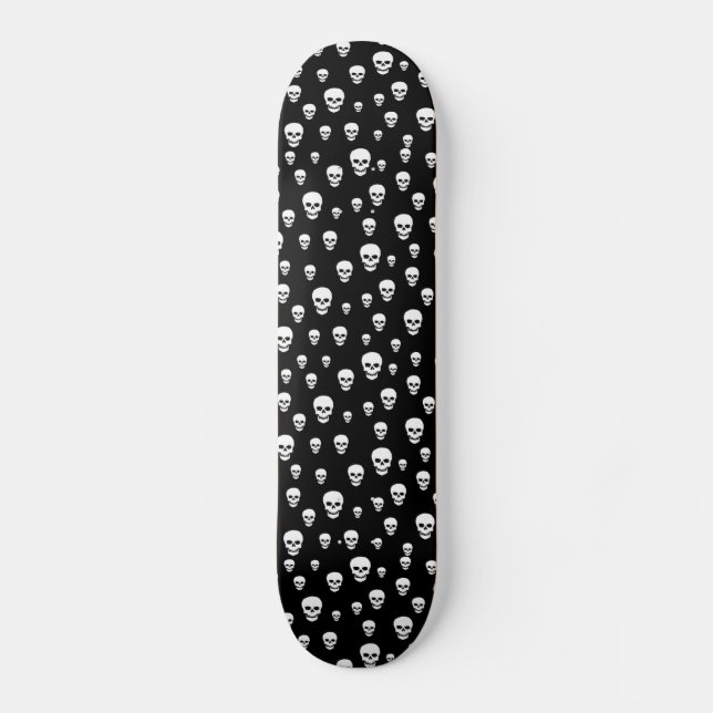 Floating Pop Skulls Skateboard (Front)