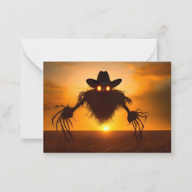 FLOATING SCARECROW CARD (Front)