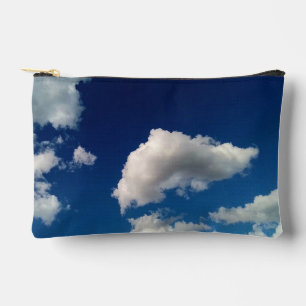 Floating soft clouds accessory pouch