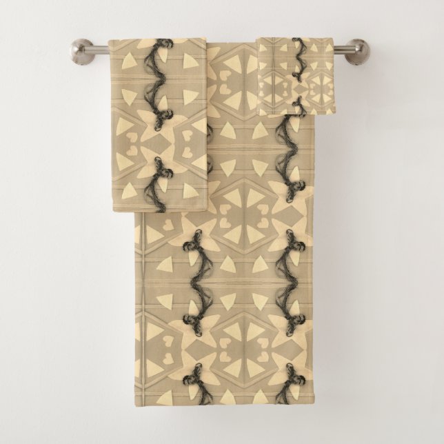 Floating Stars Bath Towel Set (Insitu)