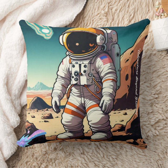 "Floating Through Infinity" Cushion (Blanket)
