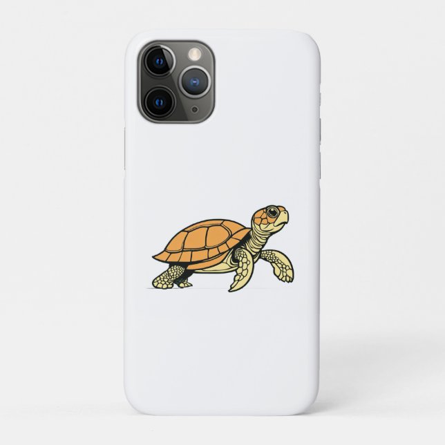 Floating Turtle Logo Case-Mate iPhone Case (Back)