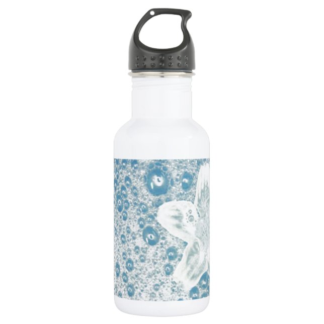 Floating Water Lily 532 Ml Water Bottle (Front)