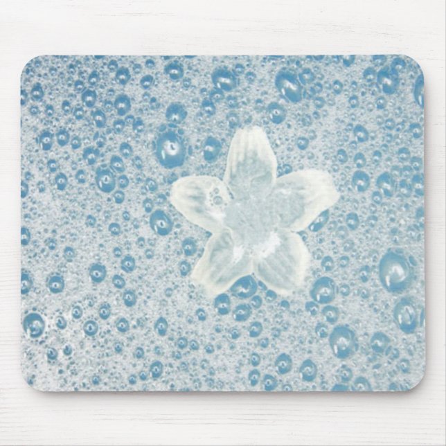 Floating Water Lily Mouse Pad (Front)