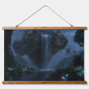 Floating Waterfall Isle Tapestry