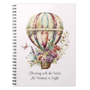 Floating with the Wind Notebook