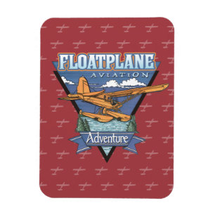 Floatplane Aviation Adventure Magnet