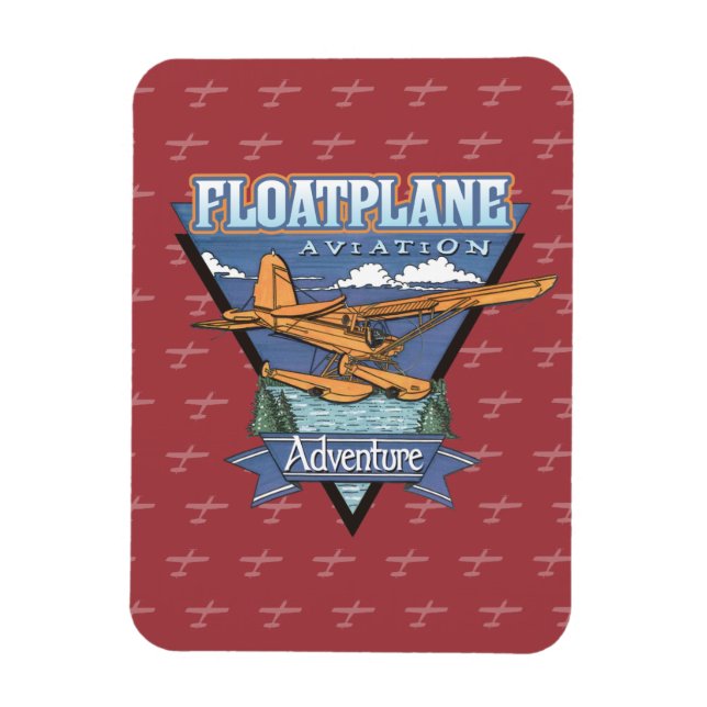 Floatplane Aviation Adventure Magnet (Vertical)