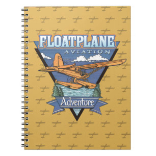 Floatplane Aviation Adventure Notebook
