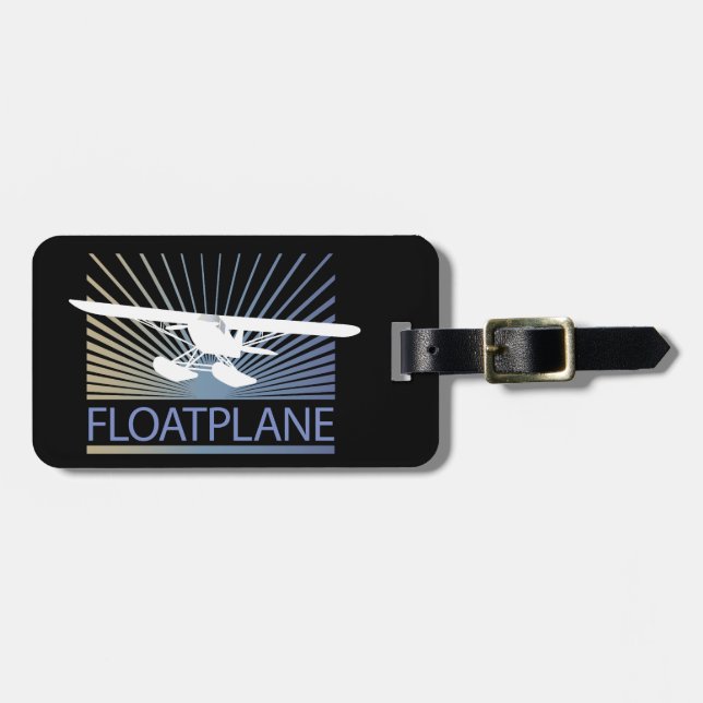 Floatplane Luggage Tag (Front Horizontal)